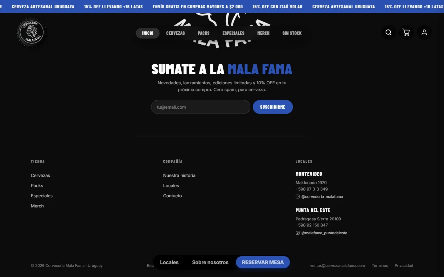 Mala Fama: Sumate a la Mala Fama